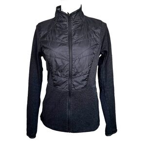 THE NORTH FACE FLASH DRY BLACK FULL ZIP JACKET SIZE M